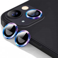 Защитное стекло на камеру iPhone 13 и 13 mini Blueo Armor Chameleon